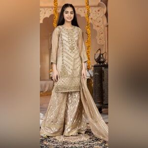 3pc Pakistani style girl dress